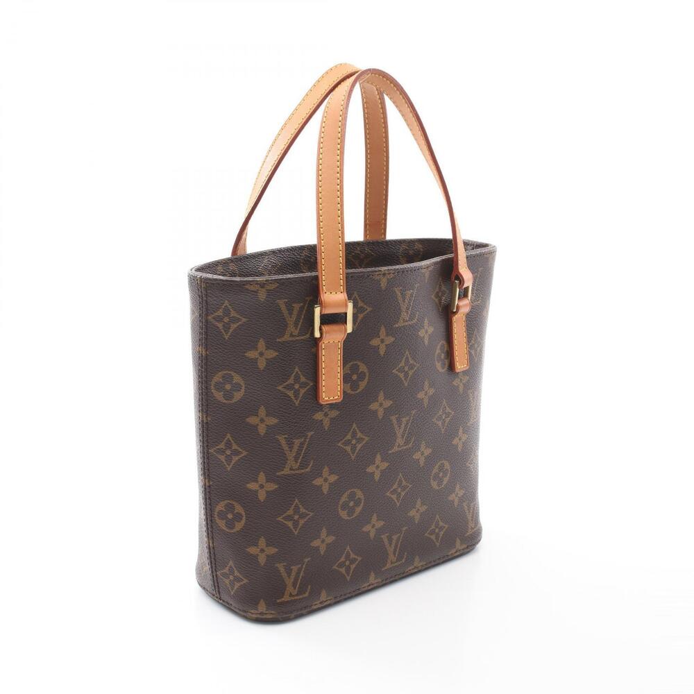 Louis Vuitton Vavin Canvas Handbag Monogram Leather Brown